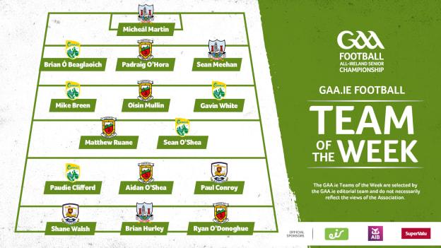 The GAA.ie Football Team of the Week.
