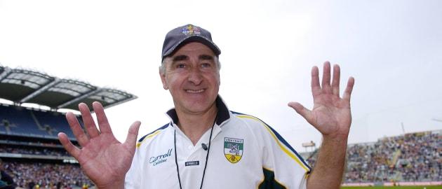 Kevin Kilmurray pictured in 2006 as Offaly manager celebrating their Leinster SFC semi-final victory over Wexford.  