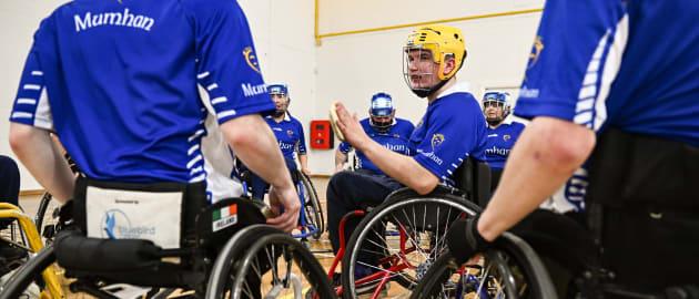 The All-Ireland Wheelchair Hurling and Camogie Finals will take place at SETU Carlow for the next four years. Photo by Eóin Noonan/Sportsfile