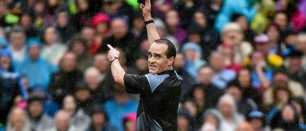 Gaelic Footballers must now spend 10 minutes in a sin-bin for a black-card offence. 