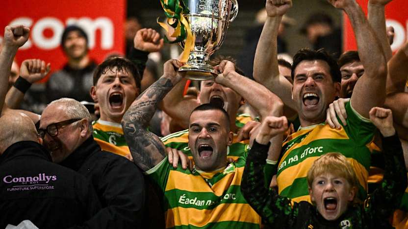 Niall Morgan Wins First Tyrone Championship Title for Edendork