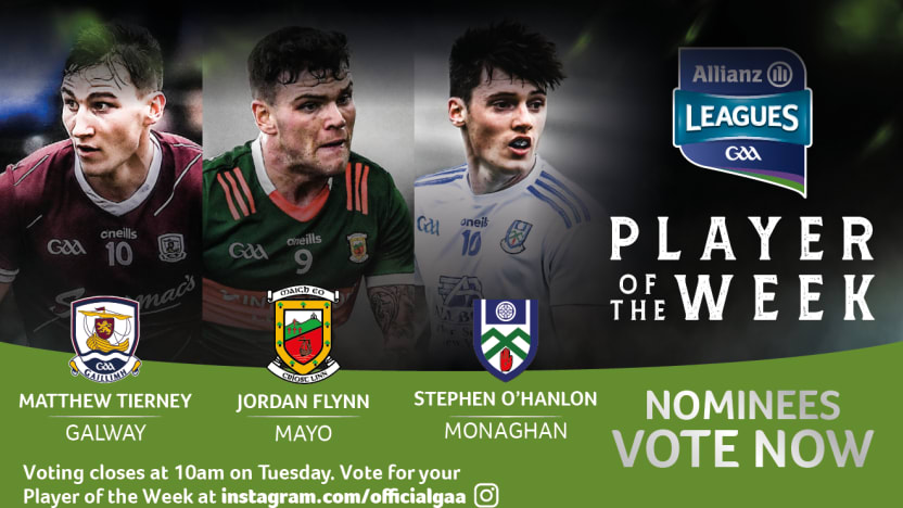 GAA.ie Footballer of the Week nominees