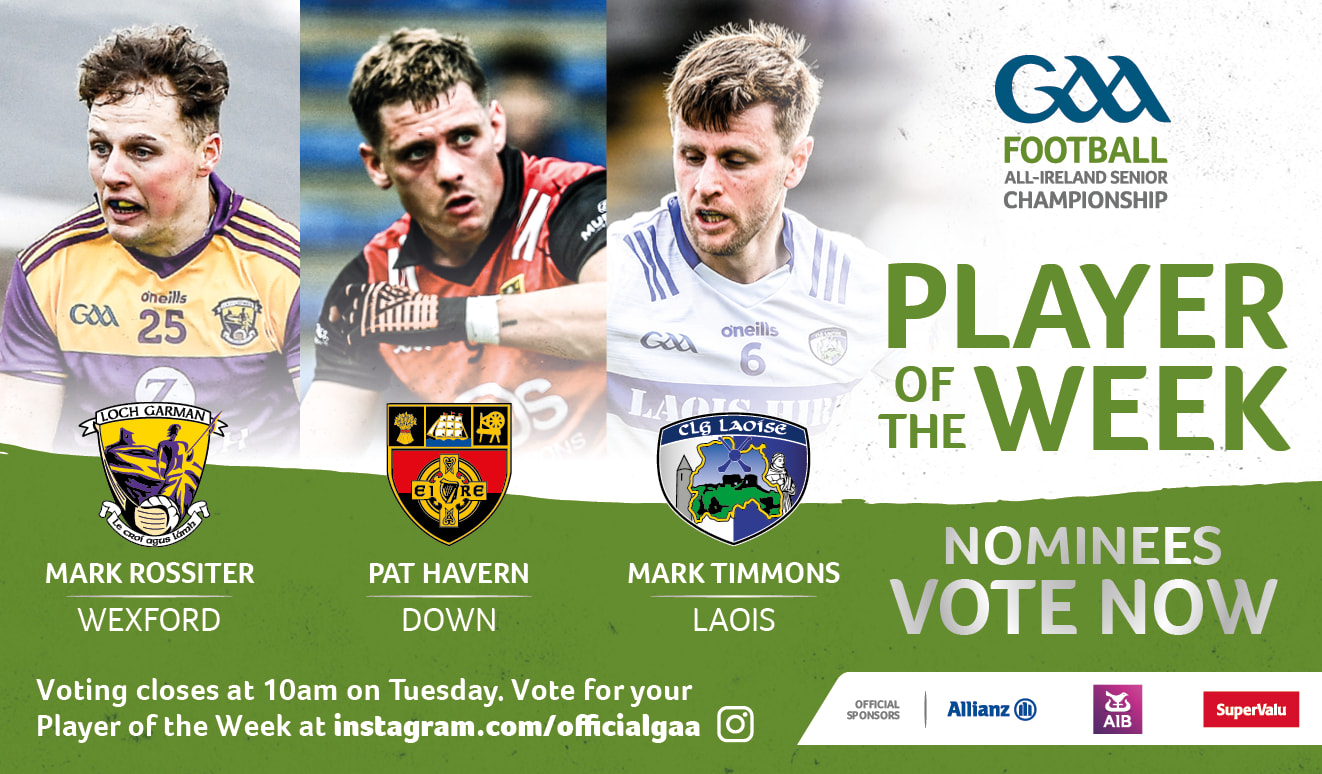 Gaa Week GAA.ie Footballer of the Week nominees