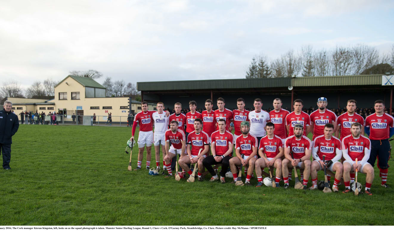 Kingston names Cork hurling panel
