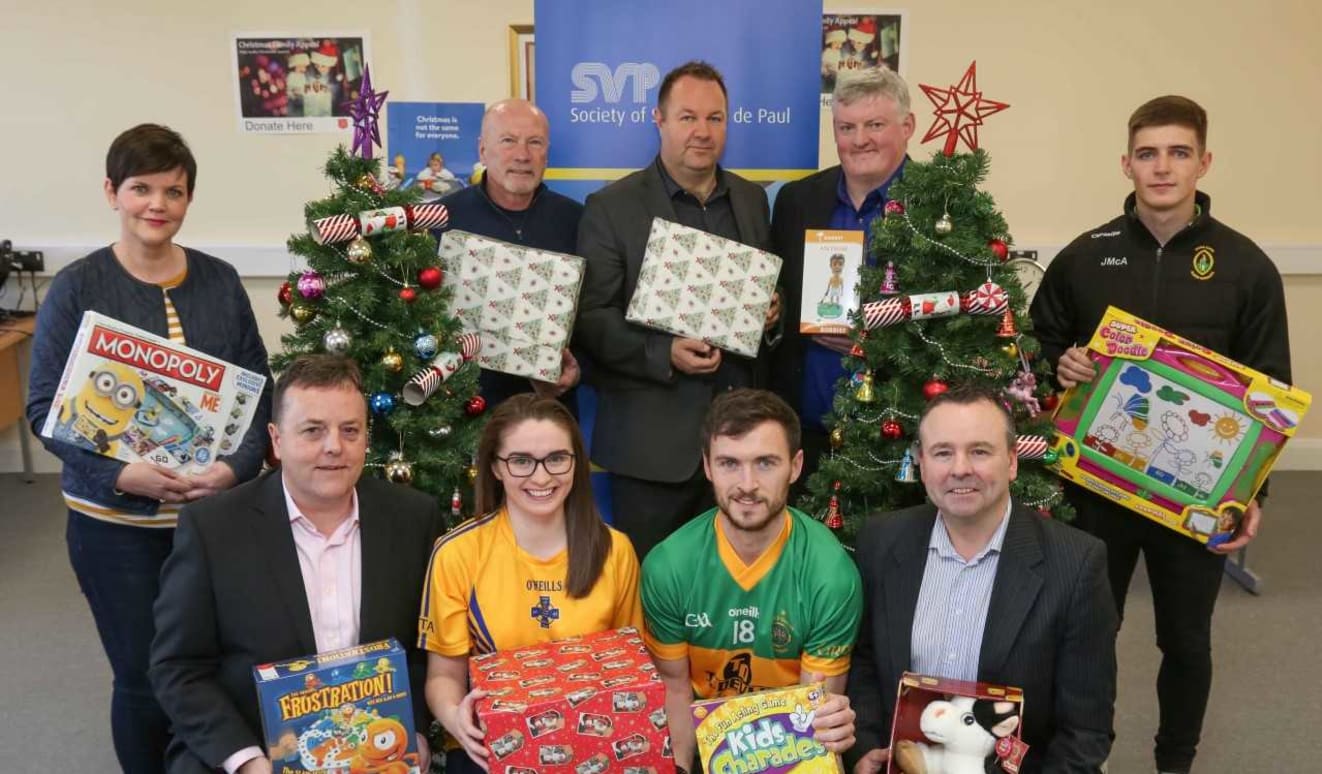Antrim GAA helping the needy this Christmas