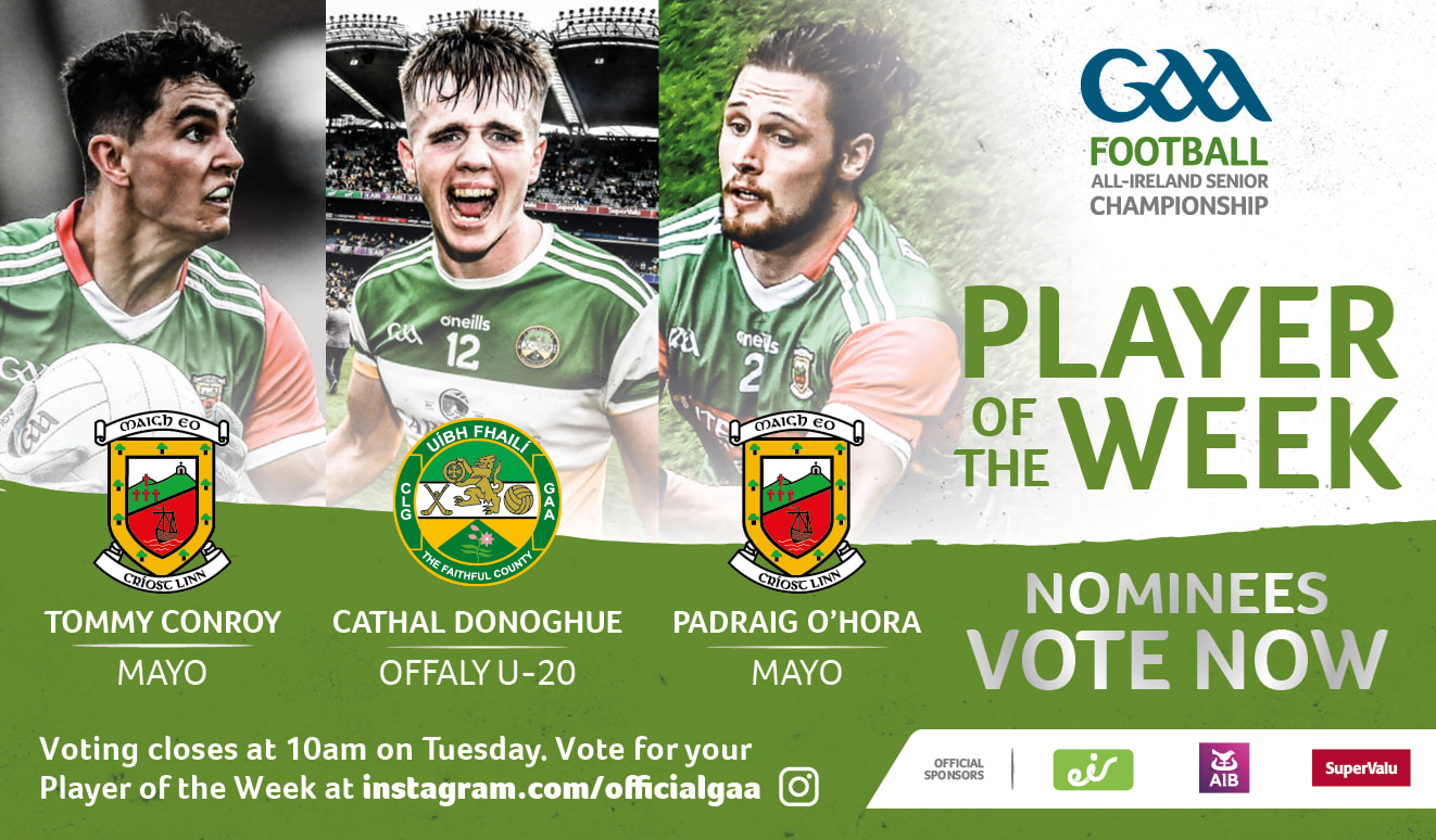 GAA.ie Footballer of the Week nominees