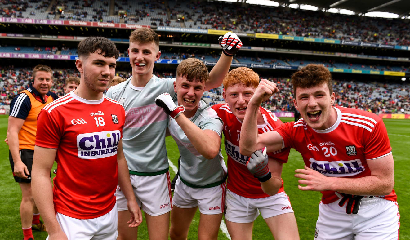 Cork minor footballers through to AllIreland Final
