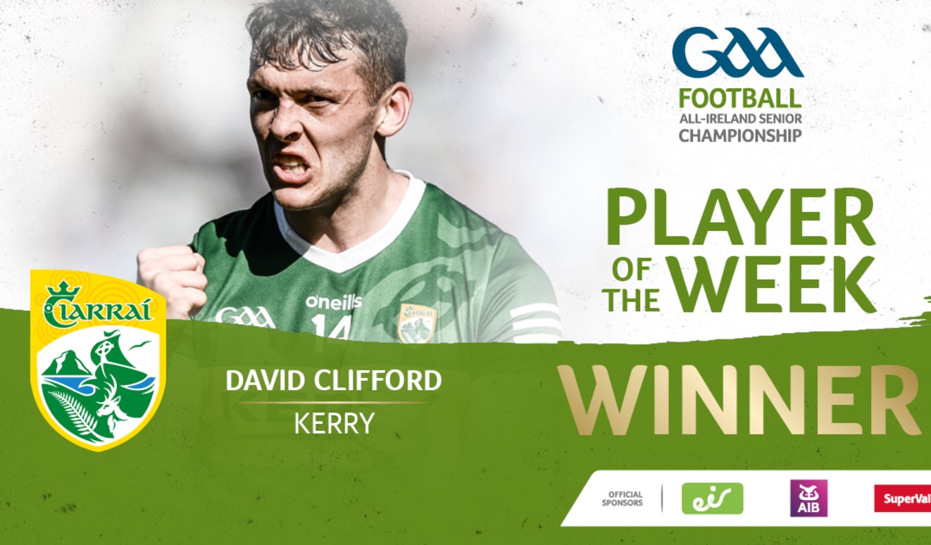 David Clifford voted GAA.ie Footballer of the Week
