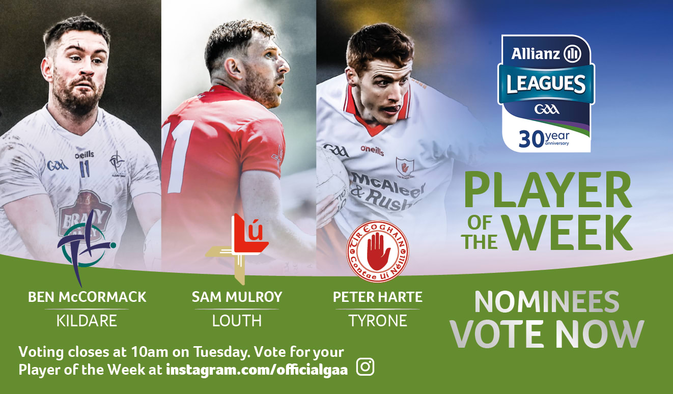 GAA.ie Footballer of the Week nominees