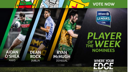 GAA.ie Footballer of the Week nominations