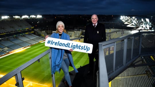 GAA clubs encouraged to register for ‘Ireland Lights Up’ 2021