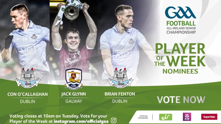 GAA.ie Footballer of the Week nominations.