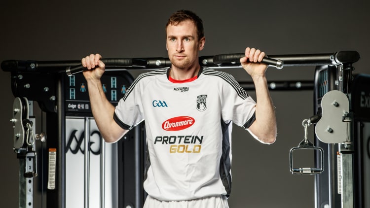 Kilkenny hurler Joey Holden pictured at the launch of Avonmore Protein Gold.