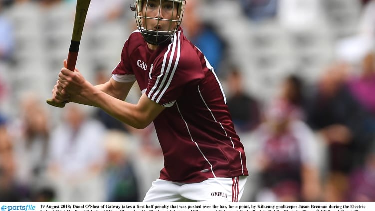 Prolific Galway minor forward Donal O'Shea.