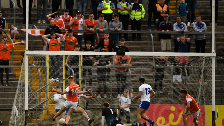 Armagh's Rian O'Neill impressed against Monaghan on Saturday evening.