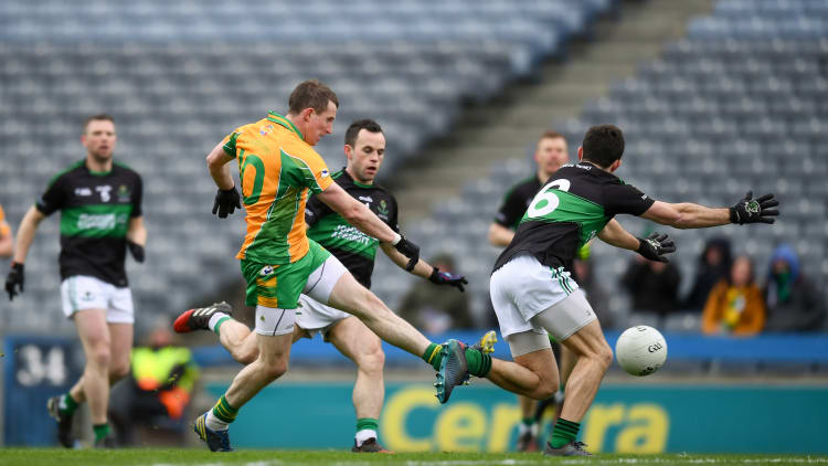Gary Sice bagged a brilliant first half goal for Corofin.