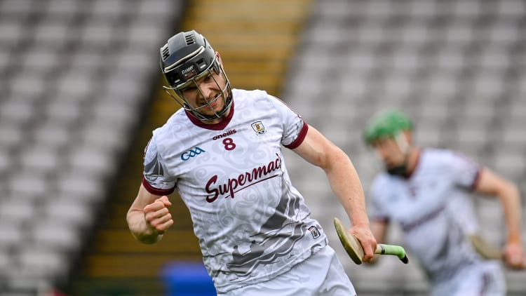 Joseph Cooney scored 1-5 for Galway against Westmeath at Pearse Stadium.