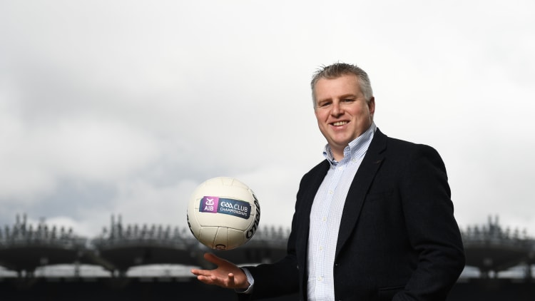 Stephen Rochford, former All-Ireland Club Championship winning manager with Corofin and All-Ireland winning footballer with Crossmolina Deel Rovers is pictured at the launch of the AIB GAA Club Player Awards, now in its second year.