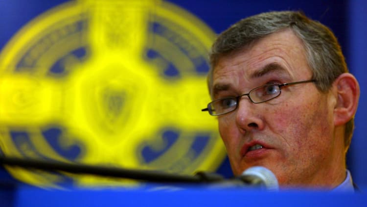 Former GAA President, Sean McCague.