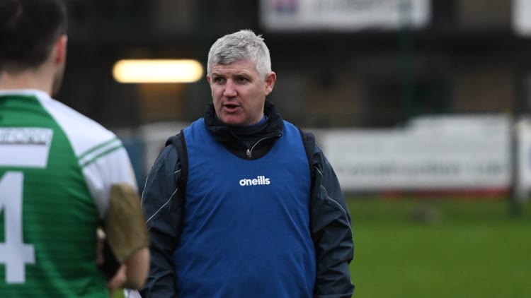 London senior hurling manager Kevin McMullan.
