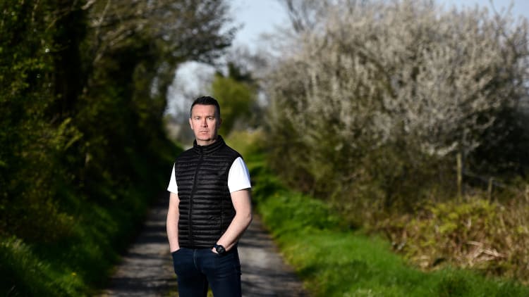 Former Armagh footballer, Oisin McConville.