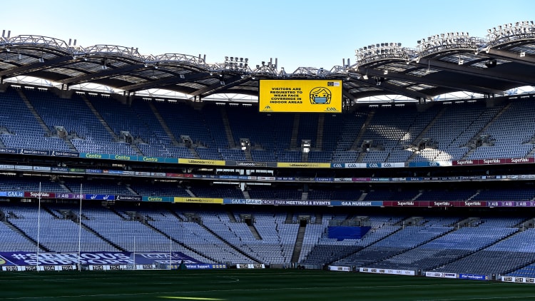 A general view of Croke Park.