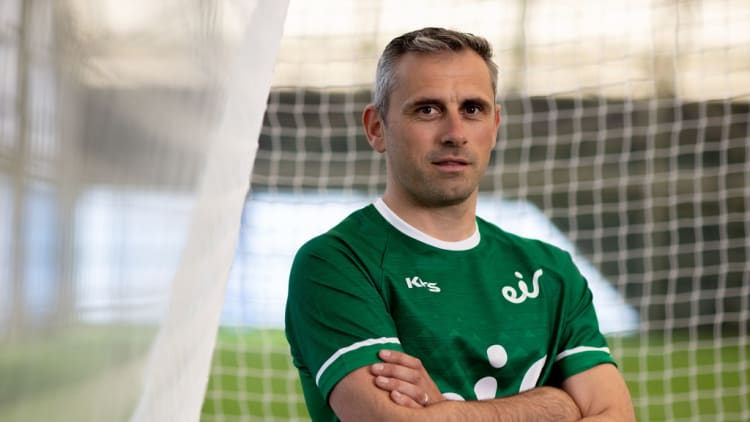 Former Dublin footballer, Alan Brogan, pictured at Sports Ireland's campus for the launch of eir sports' new season of sports coverage, including Allianz Leagues GAA action which will return in the spring.