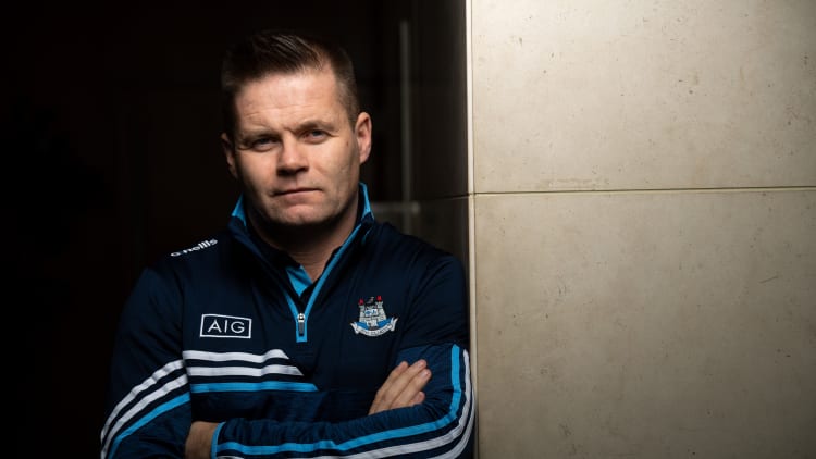 New Dublin football manager Dessie Farrell was in AIG HQ to help launch their New Year offer of 20% Off Car Insurance.
