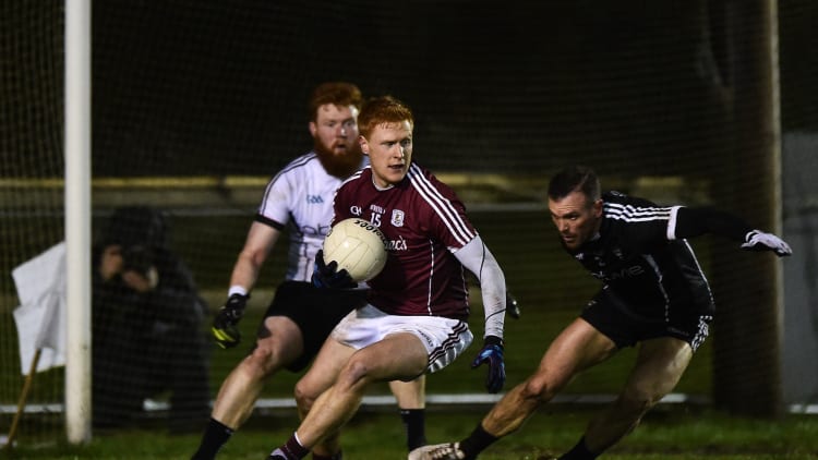 Adrian Varley kicked three points for Galway against Sligo at the Connacht GAA Centre of Excellence.