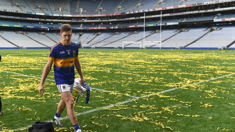 Brendan Maher captained Tipperary to All Ireland glory in 2016.