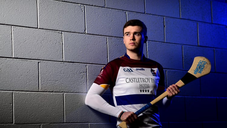 UL and Na Piarsaigh hurler Ronan Lynch pictured at the launch for the Electric Ireland Higher Education Championships.