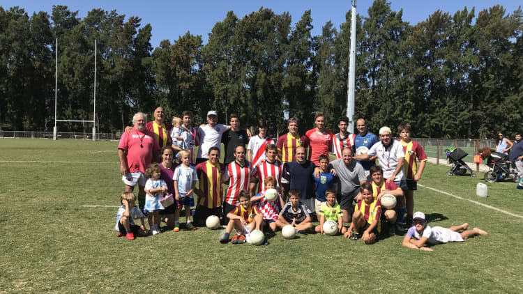 San Isidro Gaelico Members after a training session