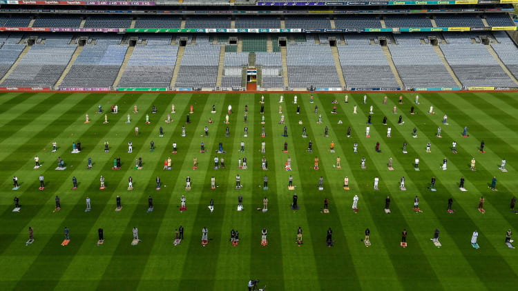 200 Irish-Muslims gathered at Croke Park to mark Eid Al Adha on July 31.