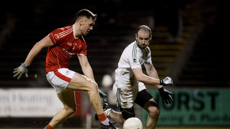 Michael Plunkett netted a goal for Ballintubber at Elverys MacHale Park.