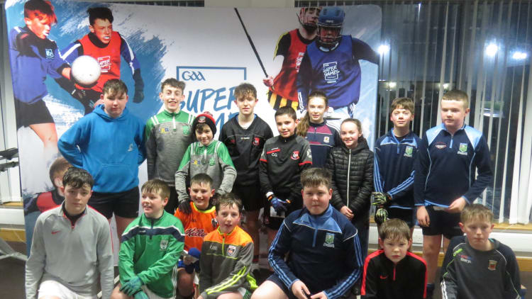 Some of the participants in the Connacht GAA Super Games Centre.