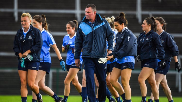 Dublin Ladies Football team manager, Mick Bohan.
