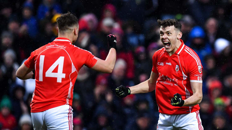 David Clifford celebrates after scoring a brilliant goal for East Kerry.