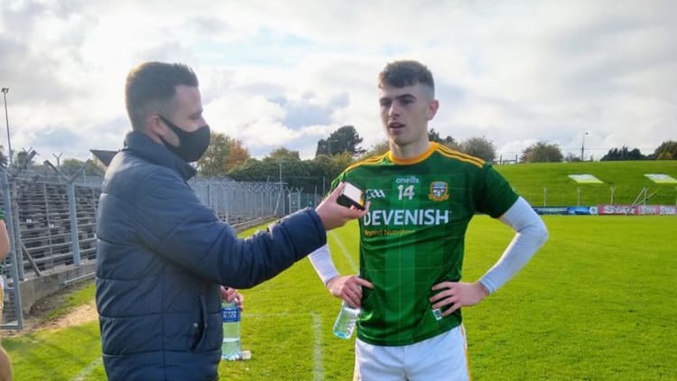 Meath captain, Eoghan Frayne, was their Man of the Match in victory over Dublin.
