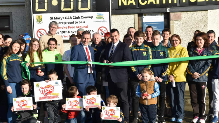 St Marys Convoy smoke-free club launch ribbon cutting