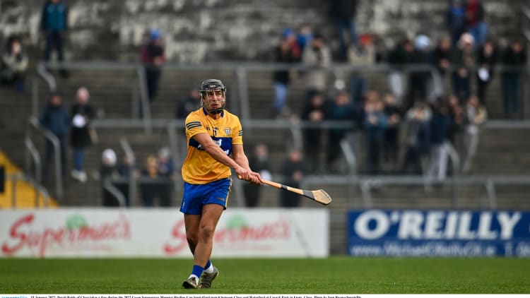 David Reidy impressed for Clare against Waterford last weekend.