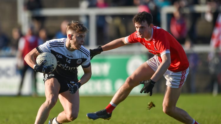Jerome Johnston impressed for Kilcoo against Magherafelt at Pairc Esler.