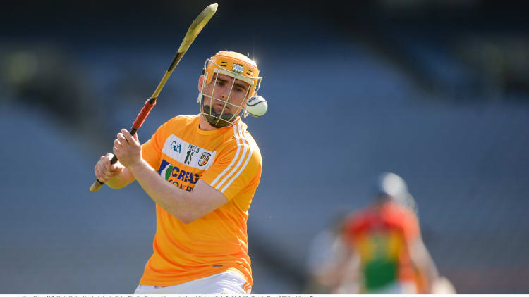 Ciaran Clarke struck 2-8 for Antrim against Westmeath.