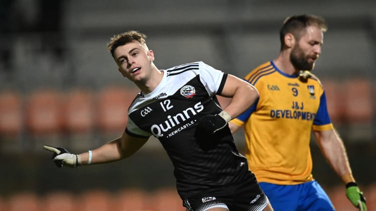 Kilcoo's Shealan Johnston celebrates at the Athletic Grounds.