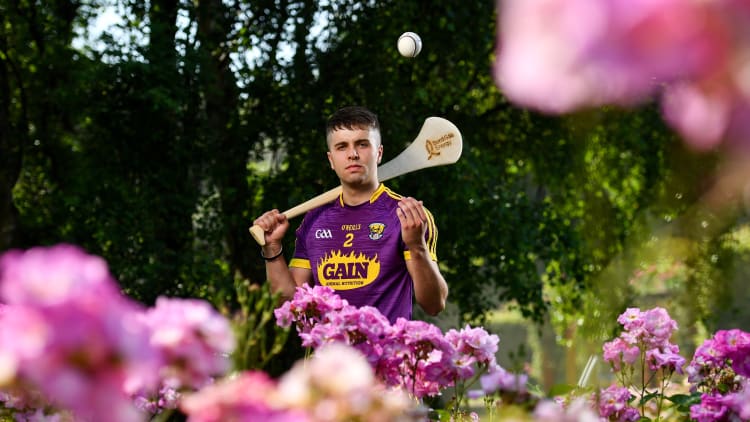 Wexford's Eoin O'Leary pictured ahead of the Bord Gais Energy Leinster Under 20 Hurling Final.