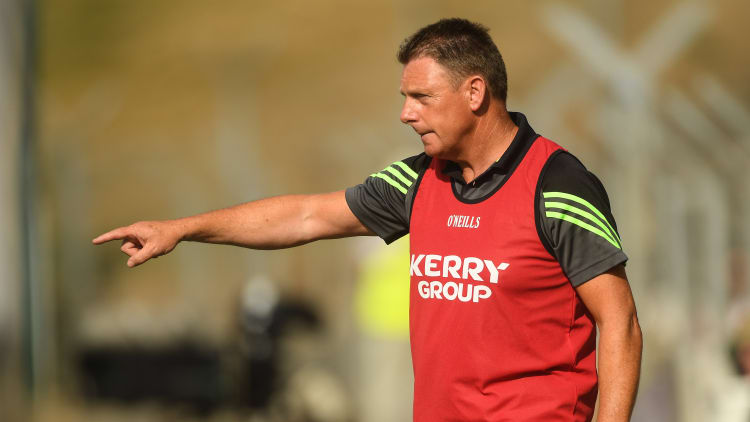 Kerry junior manager Jimmy Keane.