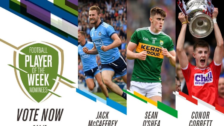 GAA.ie Footballer of the Week nominations.