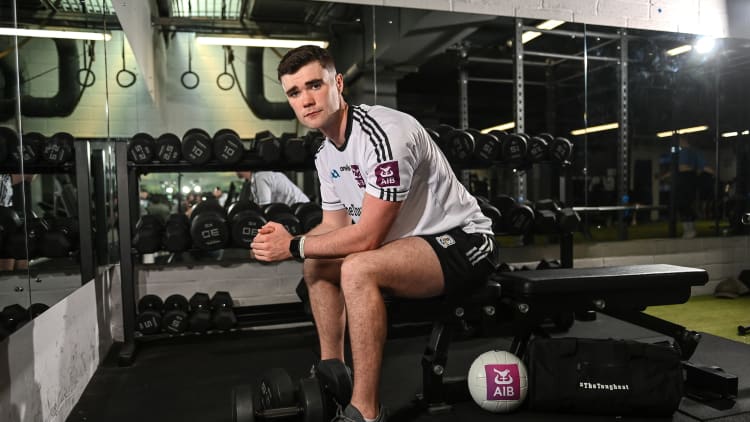 Galway and Oileáin Árainn footballer Seán Mulkerrin pictured at the launch of AIB’s new series, The Drive, which explores the adversity faced by inter-county players in the modern game and what drives them to pull on the jersey year after year. Hosted by Ardal O’Hanlon, The Drive features the stories of four inter-county players and their journeys on and off the pitch, celebrating the incredible perseverance showed by players across the country, who despite logic, can’t quit, no matter how tough it gets, because Tough Can’t Quit. You can view the teaser for the series on AIB GAA’s social channels.