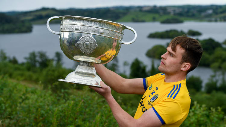 Roscommon's Enda Smith pictured at the national launch of the All Ireland Senior Football Championship.