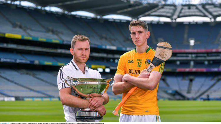 Leitrim hurling captain Karl McDermott.
