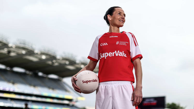 GAA National Panel referee, Maggie Farrelly, pictured at the launch of SuperValu’s #CommunityIncludesEveryone campaign in Croke Park today.